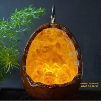 ĐÈN NGỦ ĐÁ THẠCH ANH VÀNG