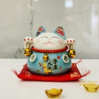 MÈO SỨ 0204-X ( Ăn Nên Làm Ra )