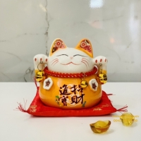 MÈO SỨ 0204-C( Niên Tăng Phú Quý )