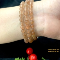 Vòng tay thạch anh tóc đỏ