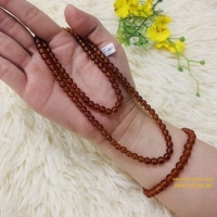 VÒNG CỔ NGỌC HỒNG LỰU ( 5mm 6a )