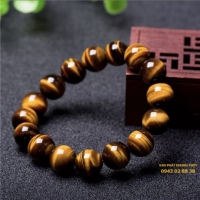 Vòng tay mắt hổ vàng nâu ( 10mm 5a )