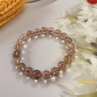 Vòng tay thạch anh tóc đỏ ( 11ly 2a )