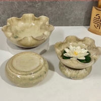 BÁT THẢ HOA ( VÀNG 24CM )