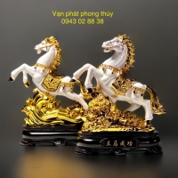 cặp ngựa mini phong thủy