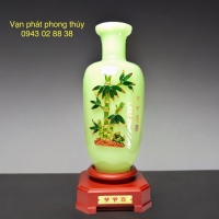 BÌNH TÀI LỘC ĐÁ LƯU LY ( H )