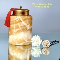 BÌNH ĐỰNG TRÀ ( ĐÁ NGỌC HOÀNG LONG )