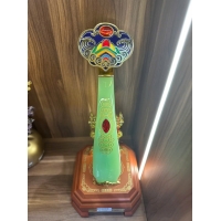 gậy như ý xanh