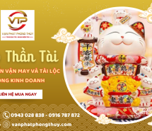 Mèo Thần Tài có ý nghĩa như thế nào đối với phong thủy trong kinh doanh?