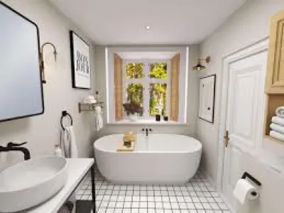 Người ngũ hành nhược thủy cần chú ý điều gì khi sử dụng nhà tắm