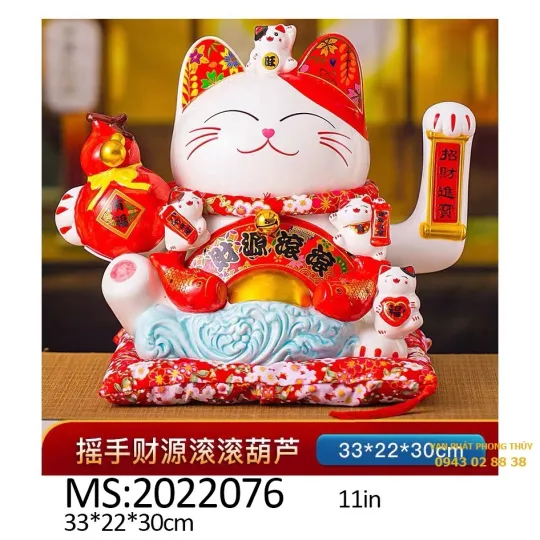 MÈO THẦN TÀI 2022076( Đại Cát Chiêu Tài )