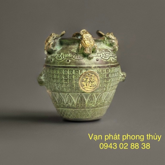 HŨ CÓC XANH TRUNG