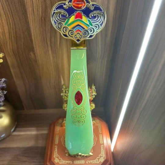 gậy như ý xanh