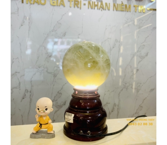 CẦU THẠCH ANH VÀNG 3,14kg