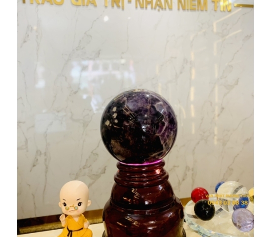 CẦU THẠCH ANH TÍM 2a 1,8 Kg