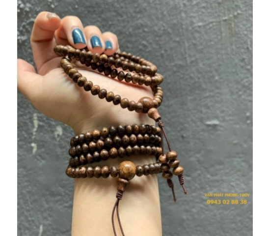 VÒNG TRẦM GIÓ 108 HẠT ( 6mm )
