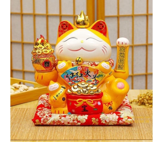 MÈO THẦN TÀI 20014-2 ( Lửa Chiêu Tài Vượng Lộc )