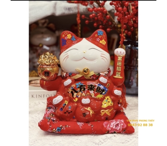 MÈO SỨ 19032-14 ( Kim Vận Hồng Phát )