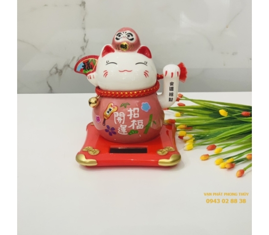 MÈO THẦN TÀI NL 18040 - Hồng
