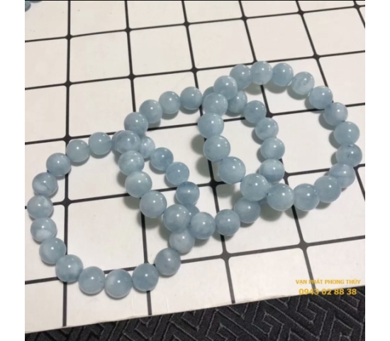 VÒNG TAY AQUAMARINE ( 9mm 2a )