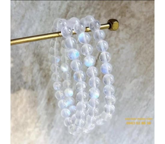 VÒNG TAY ĐÁ MẶT TRĂNG (10mm 5a )