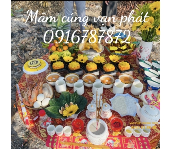 MÂM CÚNG KHỞI CÔNG _ ĐỘNG THỔ