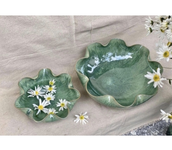 BÁT THẢ HOA ( THIÊN THANH 20CM )