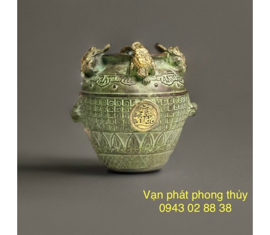 HŨ CÓC XANH TRUNG