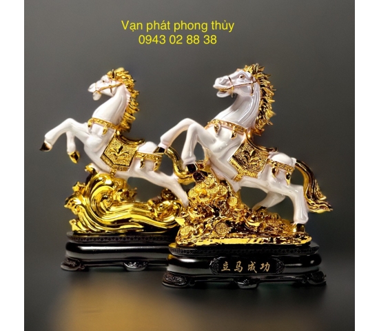 cặp ngựa mini phong thủy