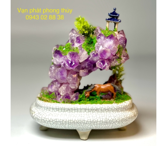 CẢNH THẠCH ANH TÍM