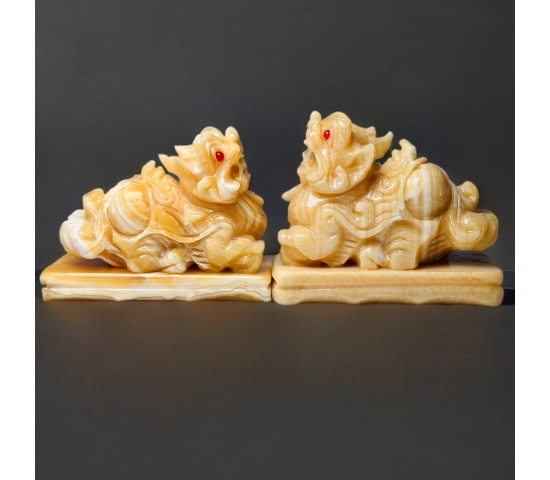 TỲ HƯU ( ĐÁ NGỌC HOÀNG LONG 10CM)